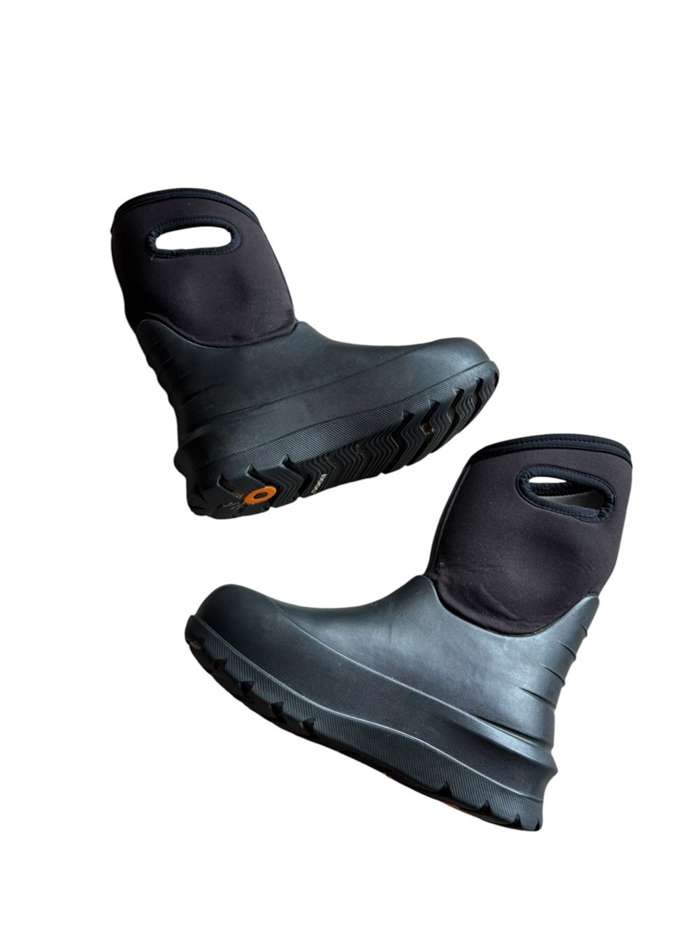 BOGS Kids Black Neo-Classic Waterproof Boots 5 winter insulated pull on